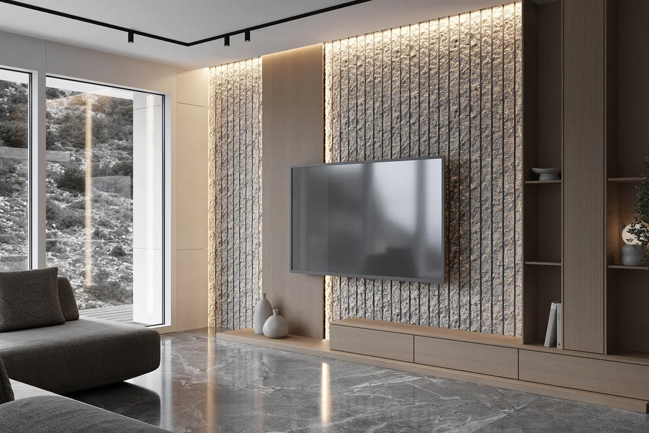 Пиленая скала реечная