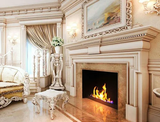 Порталы для камина по индивидуальному заказу!