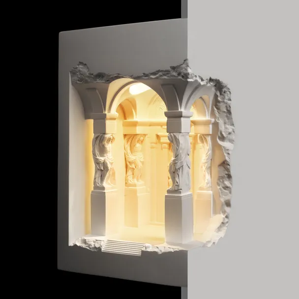 Встраиваемый светильник Antique 10355B