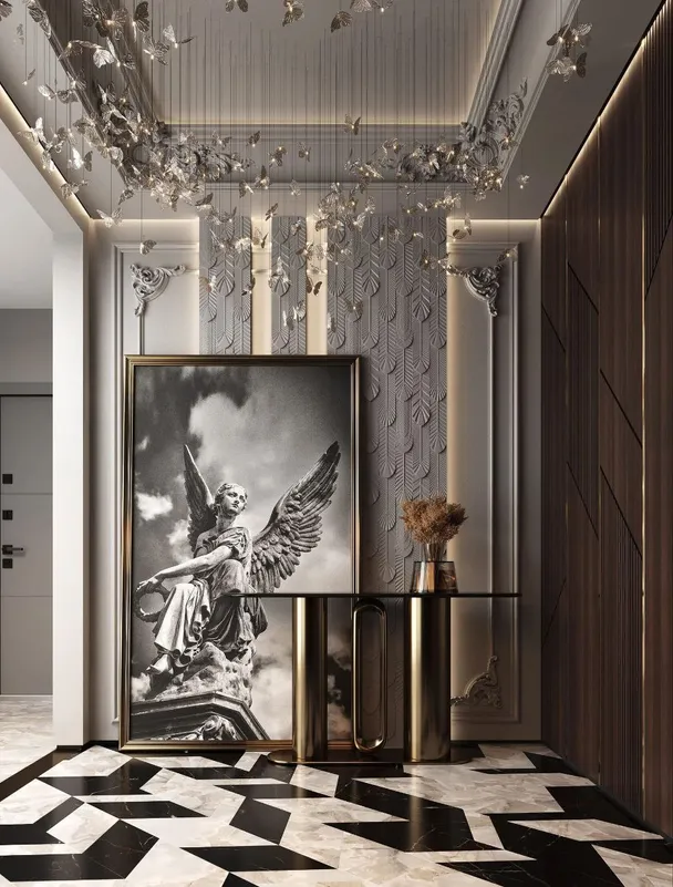 Перо панель 3D 4