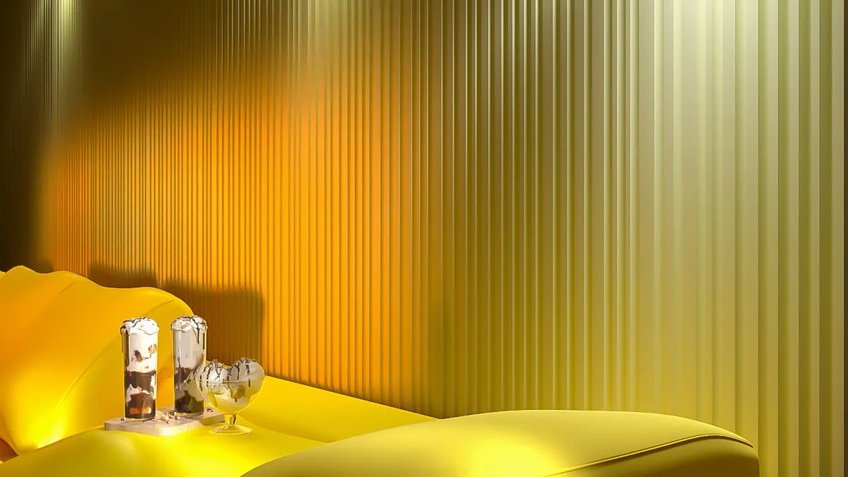 Рейка Тикс 3д панель