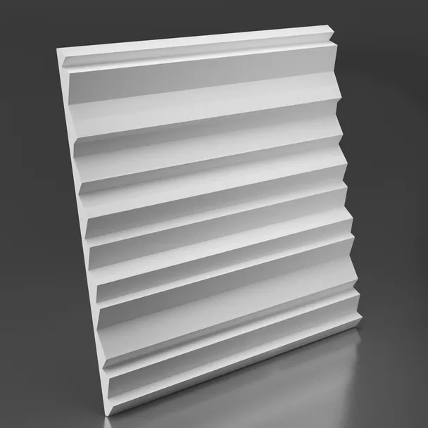 Зебрано 3д панель