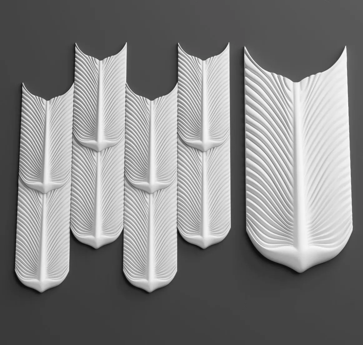 Перо 3D панель